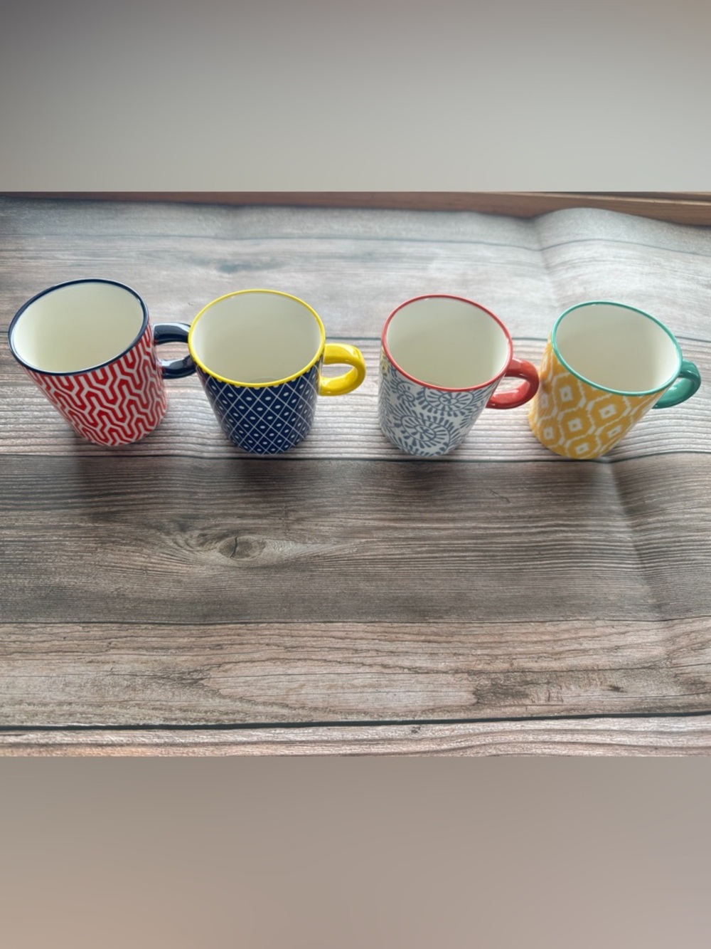 KitchenTour Porcelain Espresso Cups Set Of 4